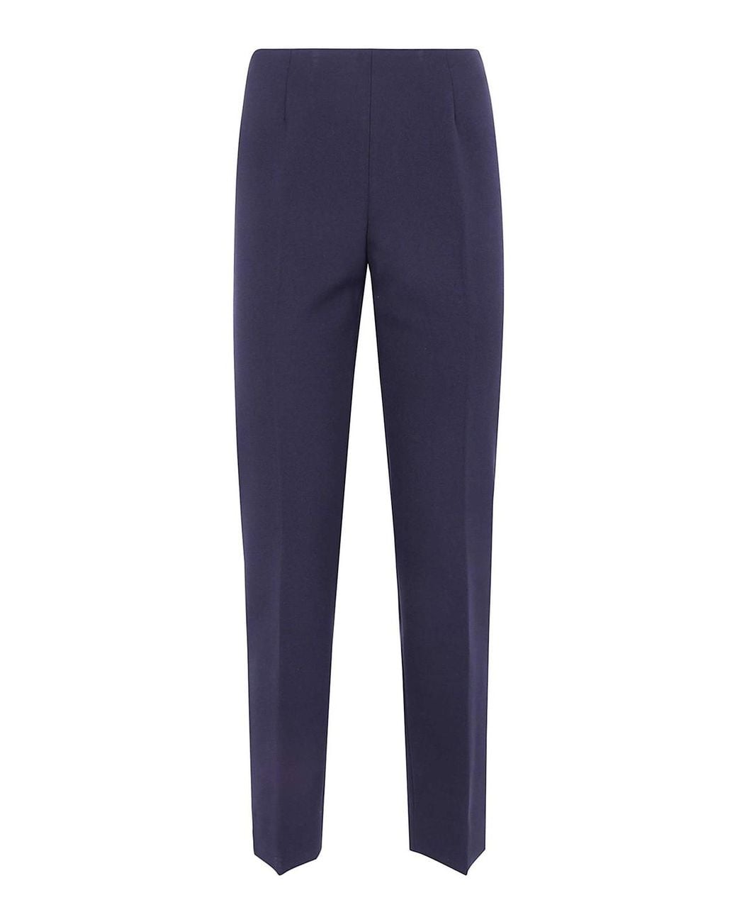 Peserico Blue Bistrech Compact Trousers
