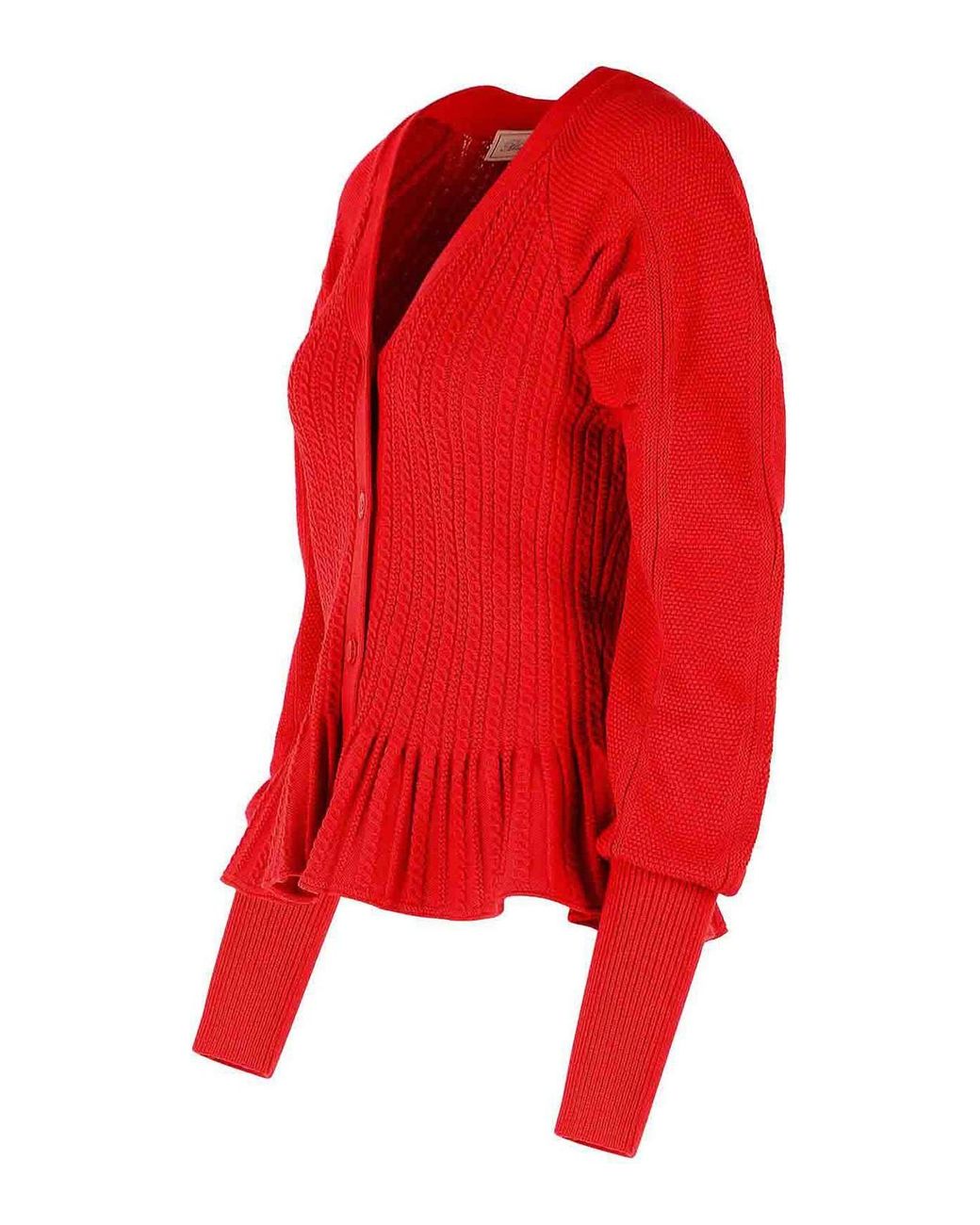 Blumarine Flared Hem Cardigan