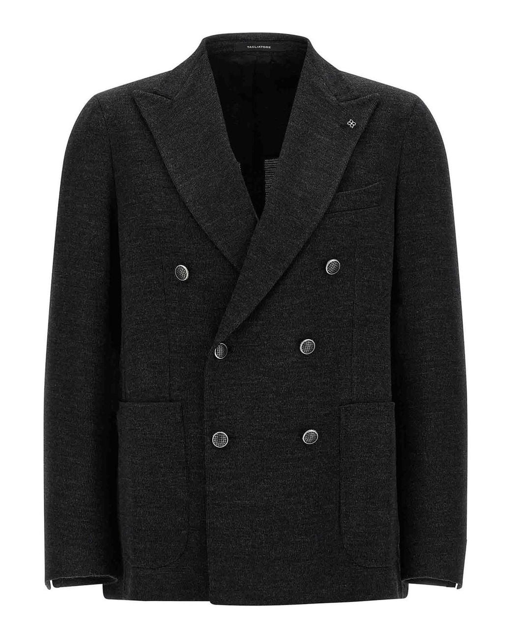 Tagliatore Black Blazer for men