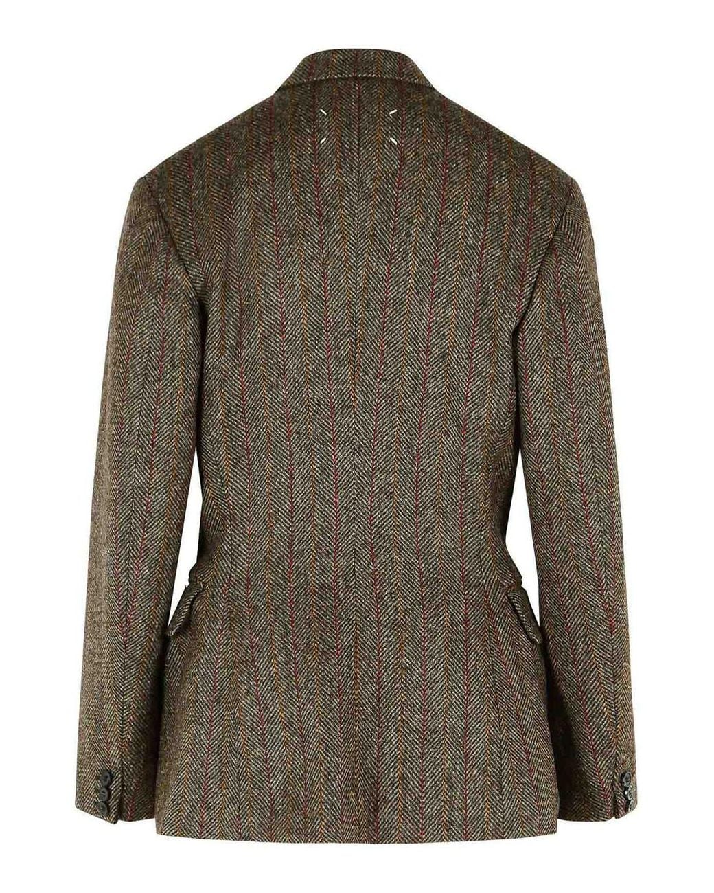 Maison Margiela Green Wool Blazer