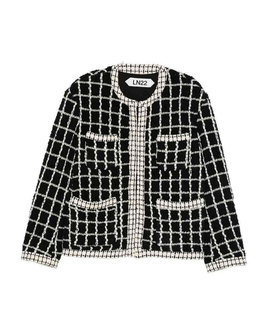 LN22 Black Wool Jacket