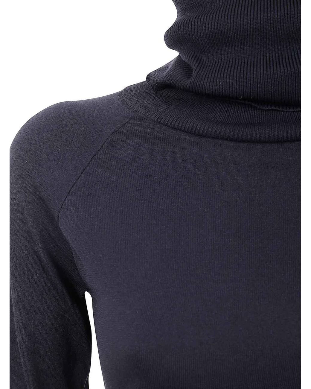 Y-3 Blue Knit Top