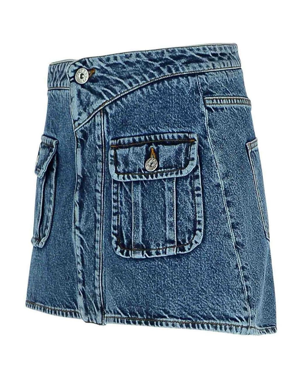 J.W. Anderson Blue Denim Miniskirt