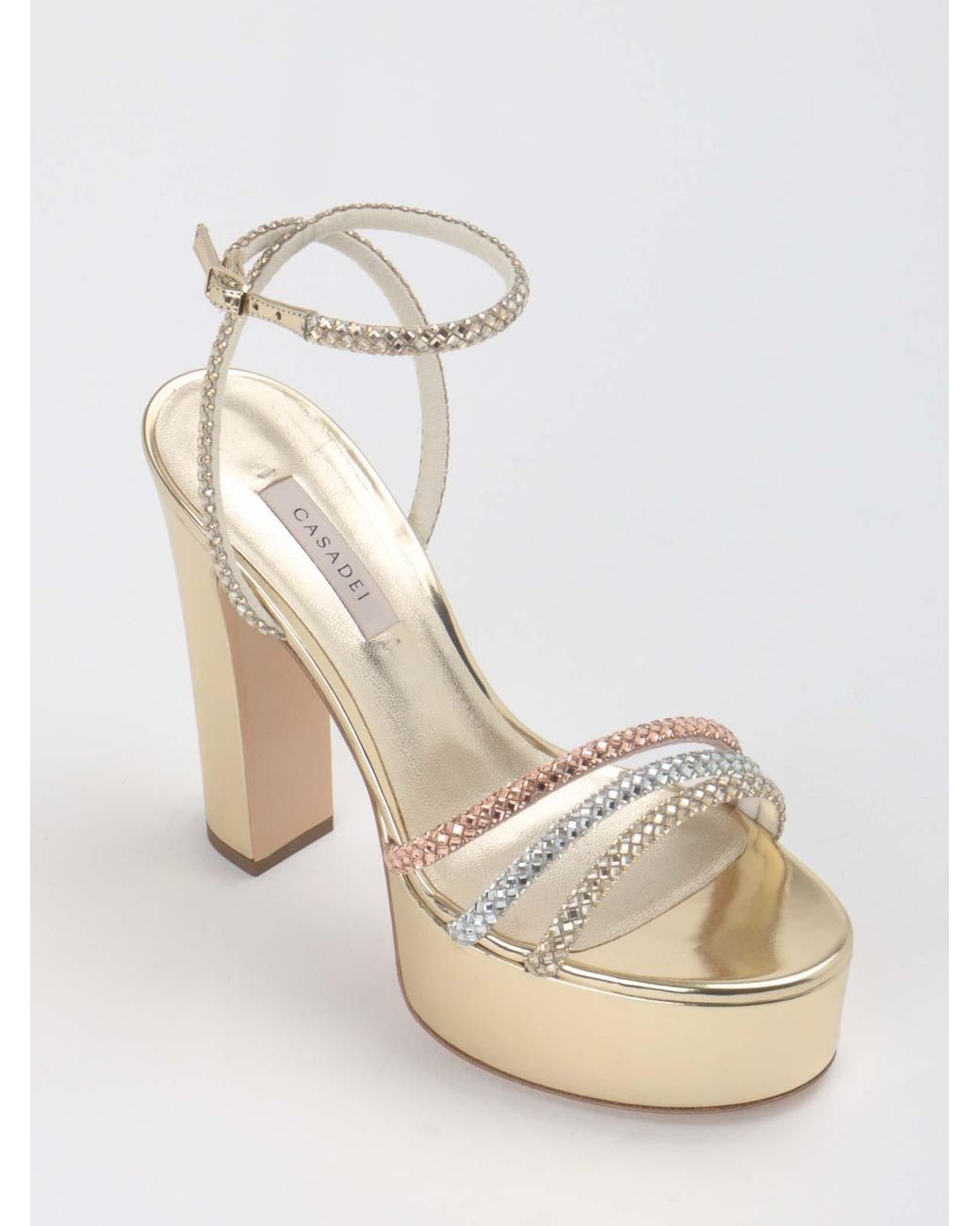 Casadei White Sandals