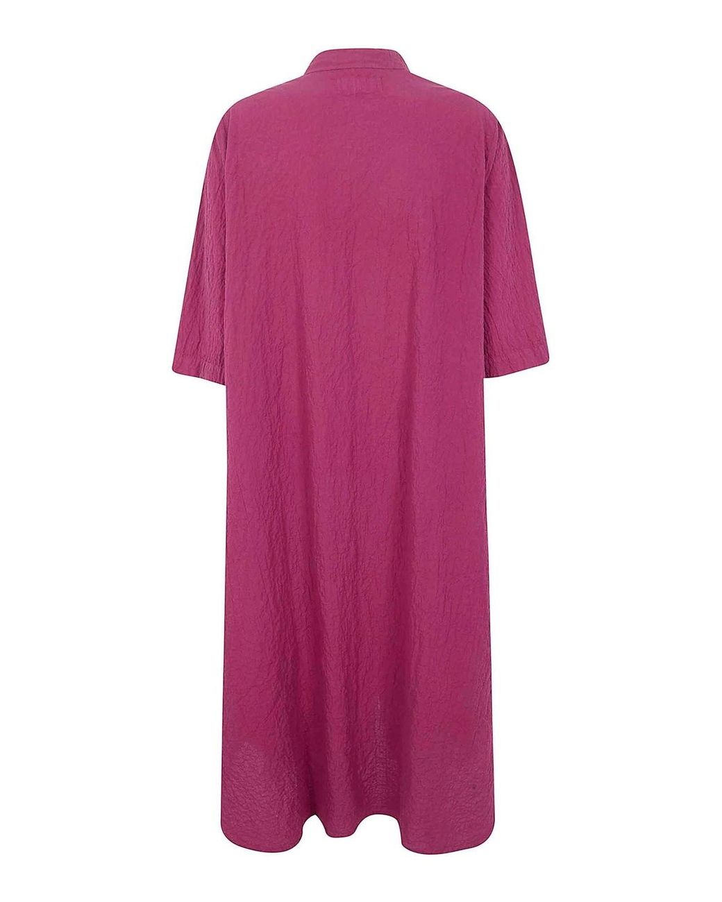 Labo.art Pink Acca Rock Cotton Midi Dress