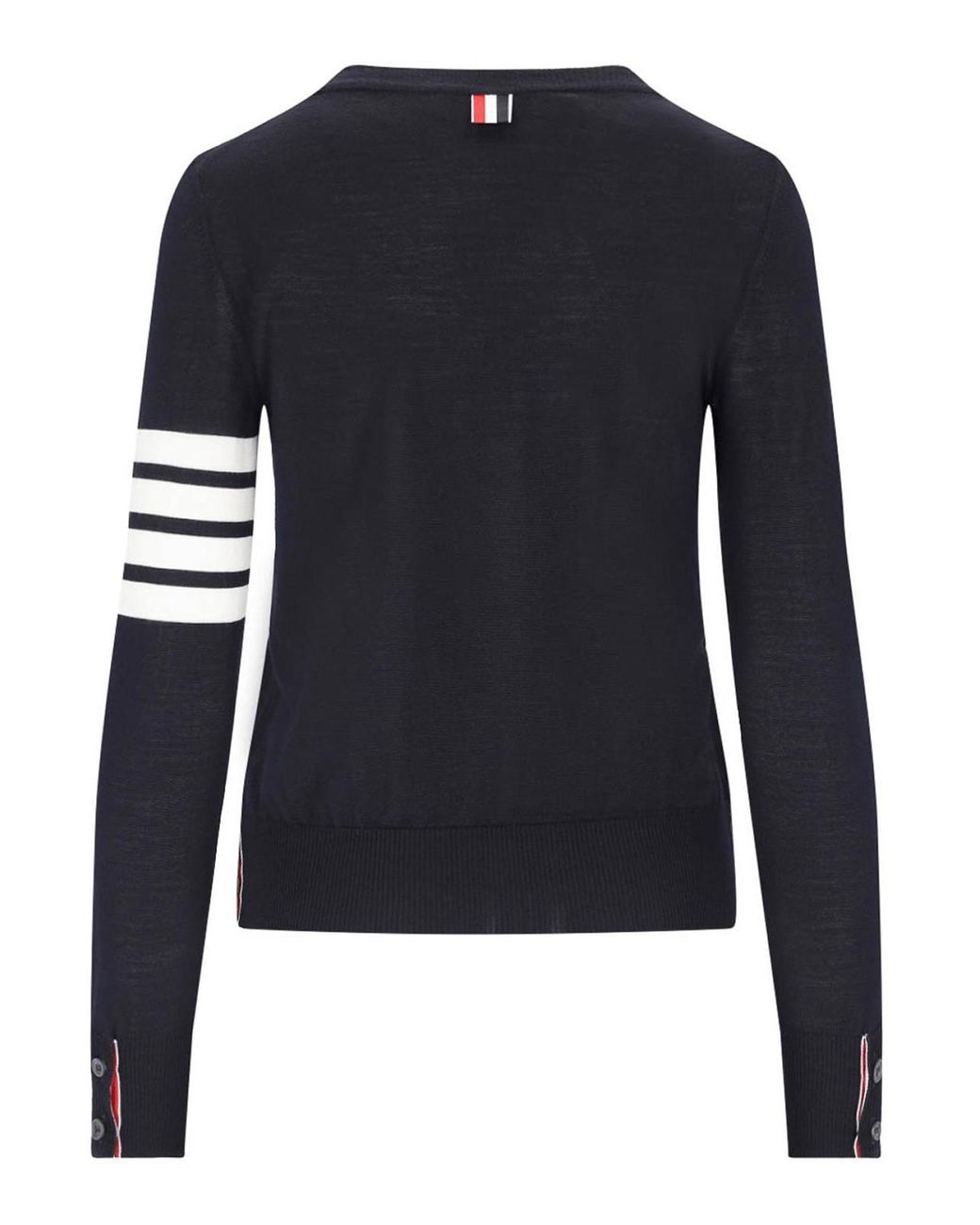 Thom Browne Blue U-Boot-Pullover