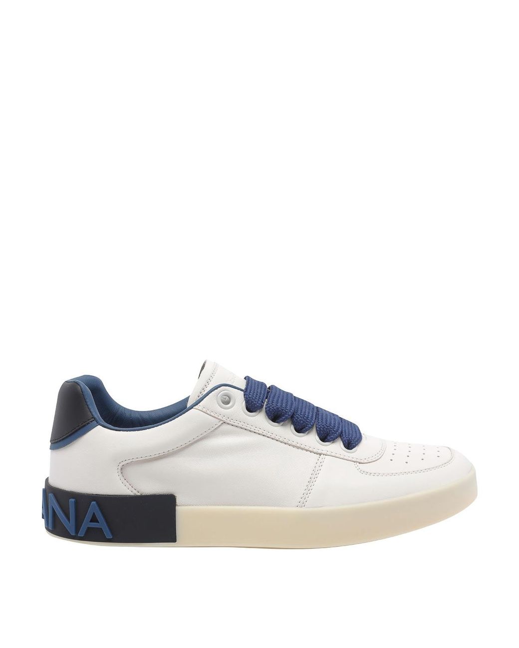 Dolce & Gabbana Blue Dolce&Gabbana Portofino Sneakers for men