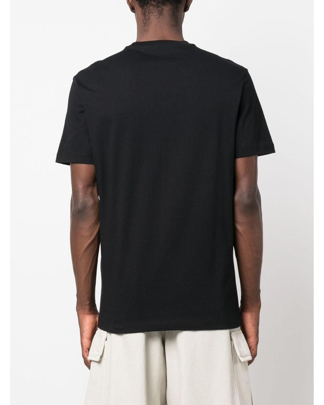 Camiseta Versace de hombre de color Black