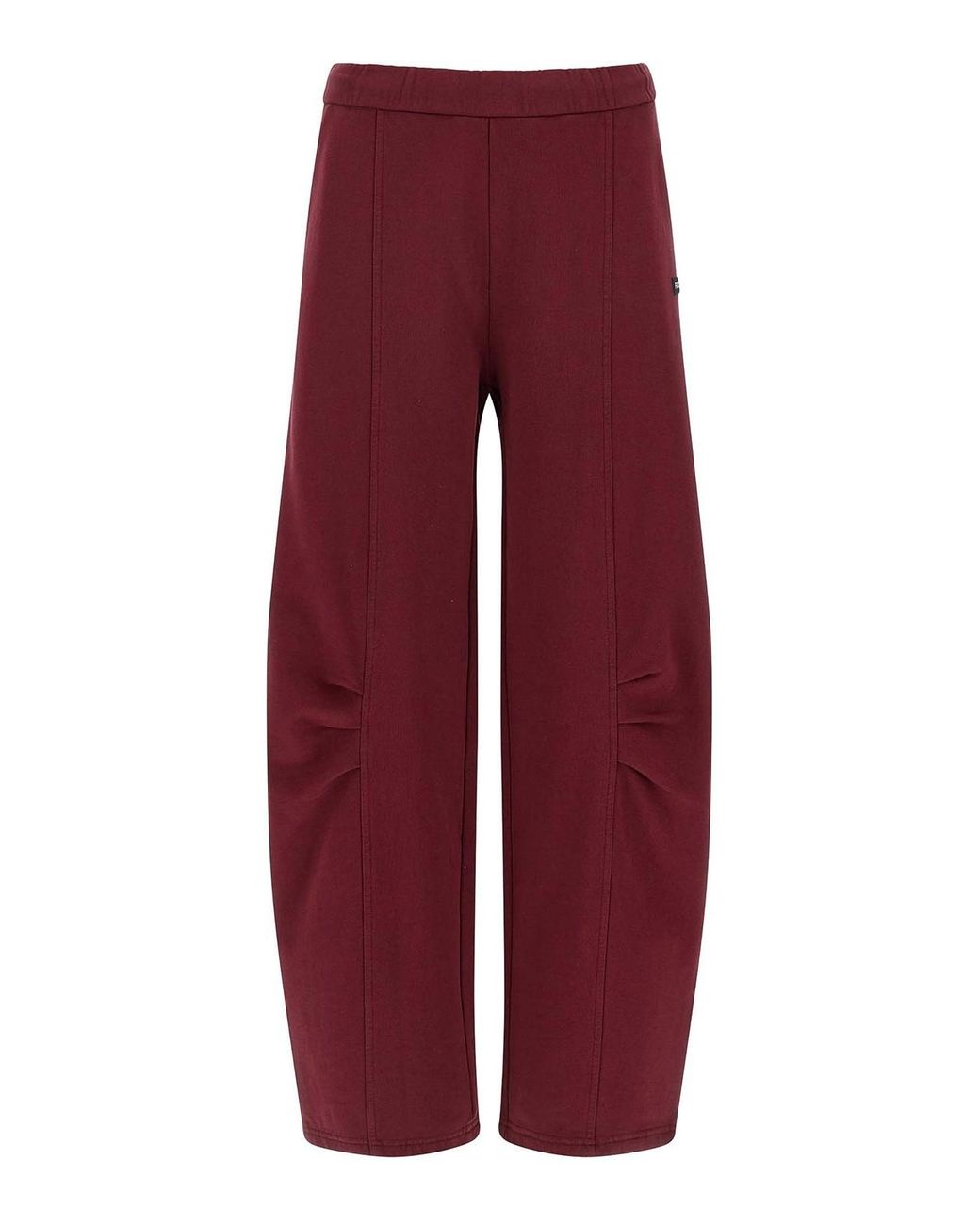ROTATE BIRGER CHRISTENSEN Red Terry Back Joggers