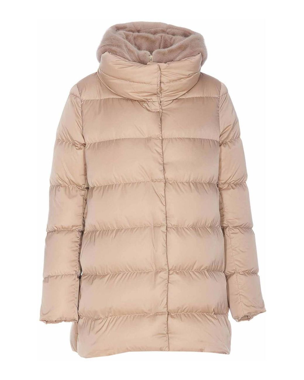 Herno Natural Layered Detail Jacket
