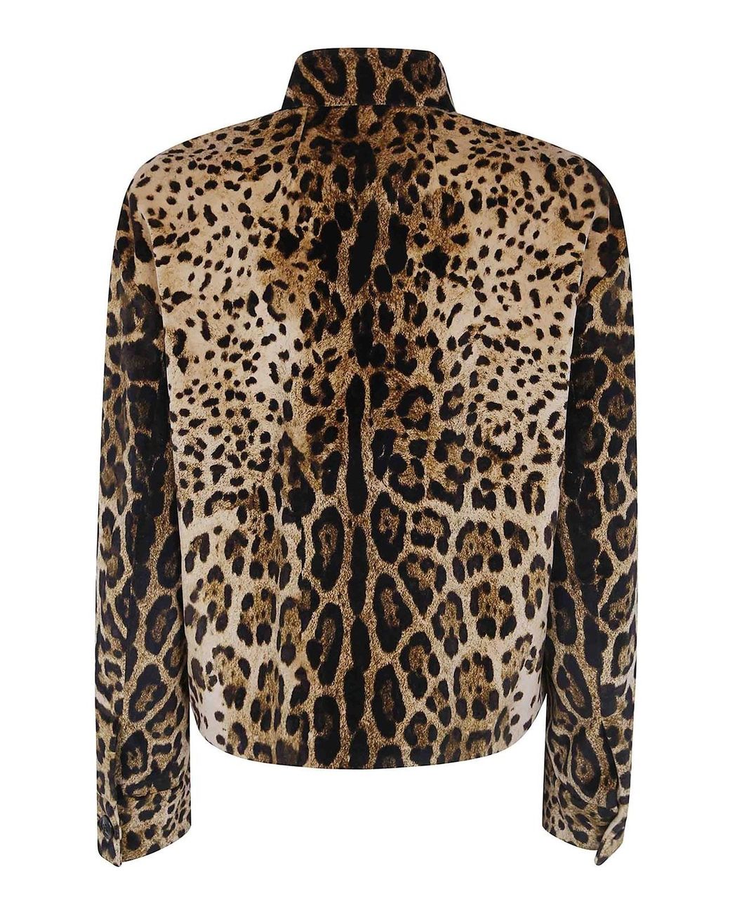 Max Mara Black Mst Edro Leopard Velvet Jacket