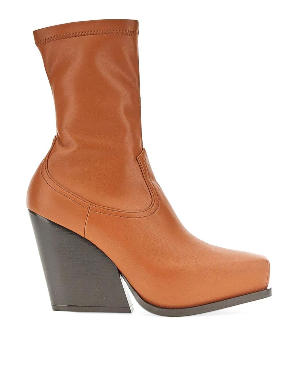 Stella McCartney Brown Cowboy Bootss