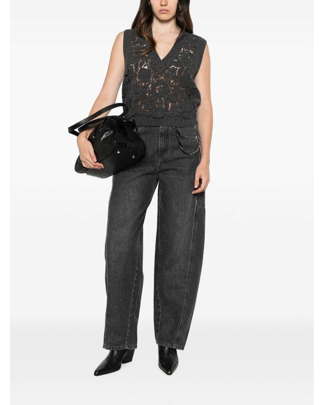ERMANNO FIRENZE Gray Jeans