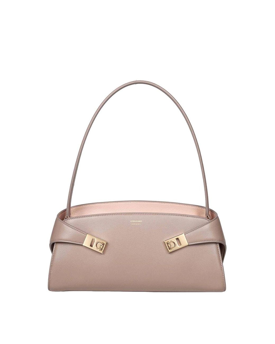 Ferragamo Pink Hug Sh Ew Shoulder Bag