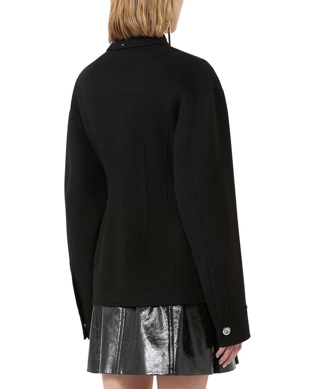 Sportmax Black Shaped Overshirt