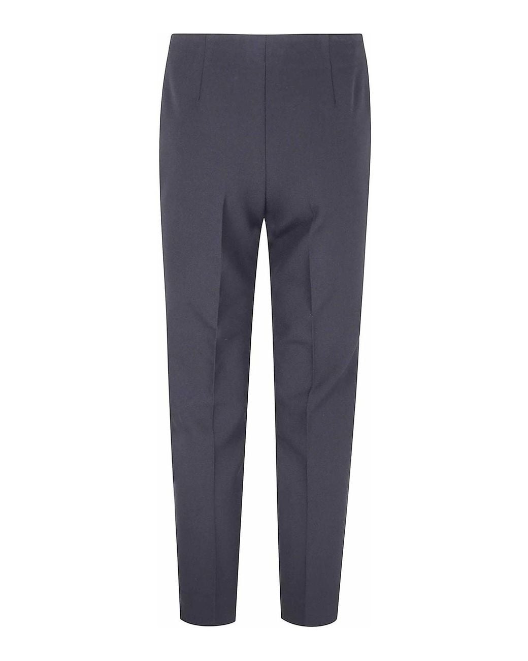 Peserico Blue Confort Fit Side Zip Trousers