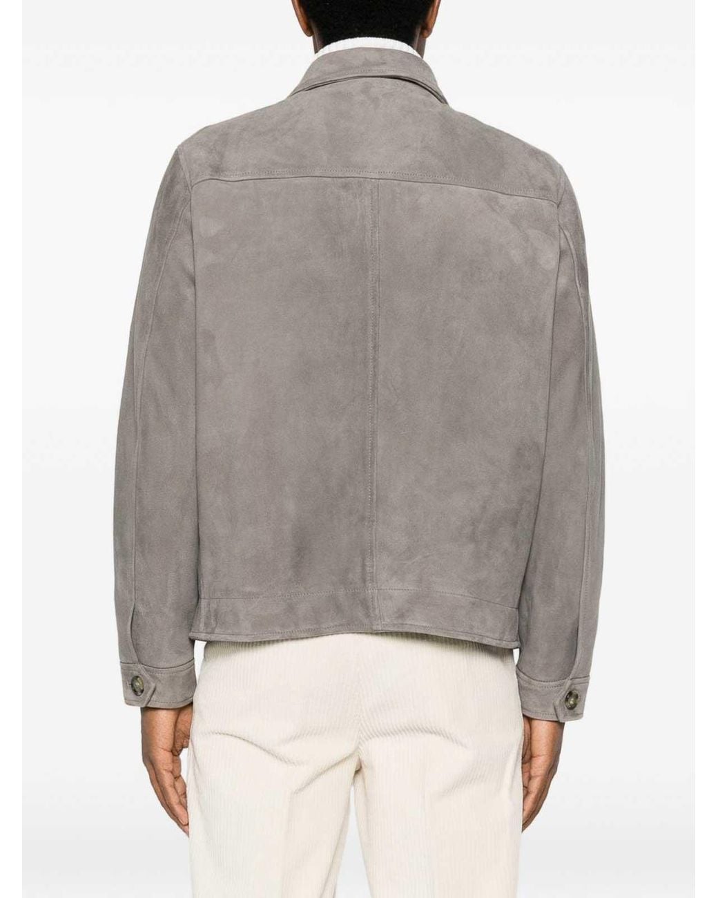 Lardini Gray Jacket for men