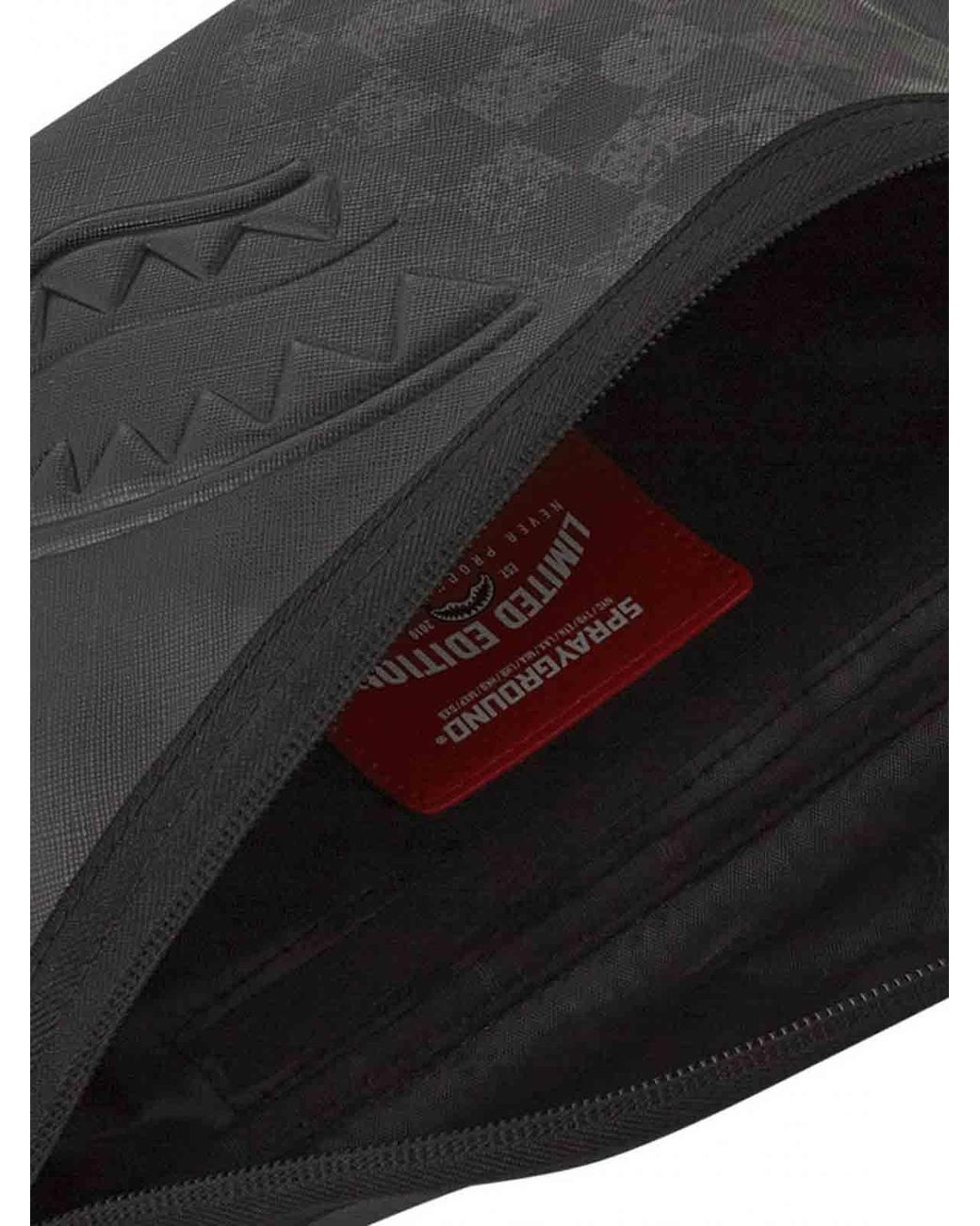 Sprayground Black Half Spritz/ Check Savvy for men