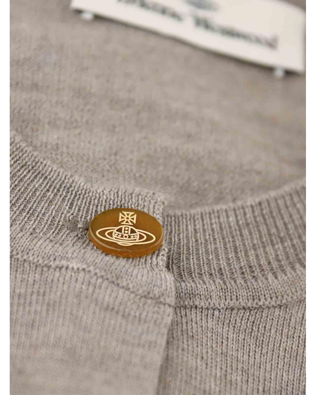 Vivienne Westwood Gray Bea Cardigan