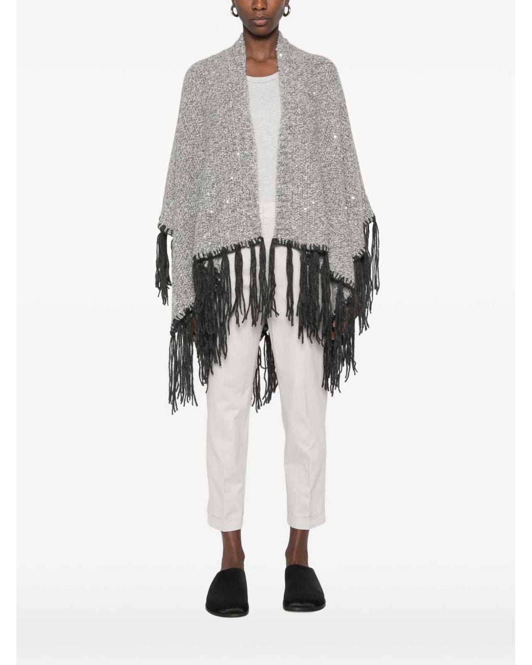Peserico Gray Cape