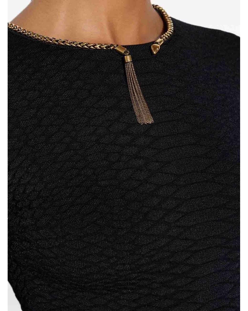 Elisabetta Franchi Blue Cropped Top