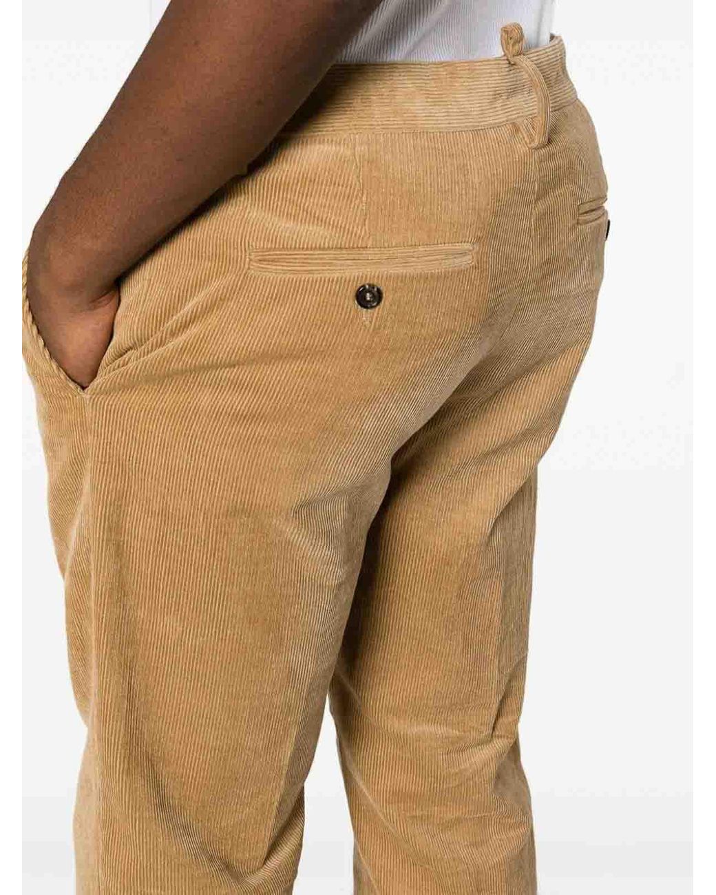 DSquared² Natural Straight Trousers for men