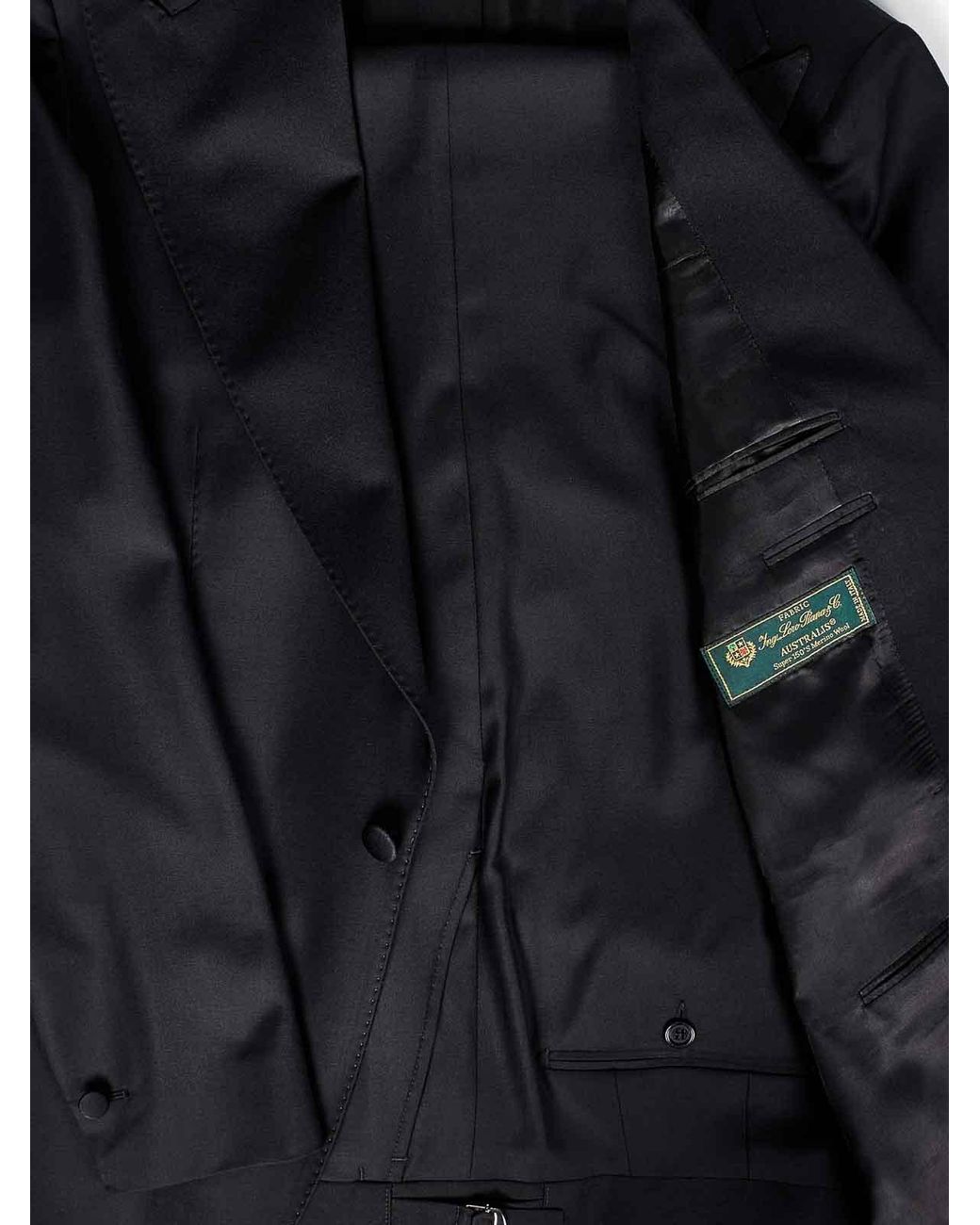Franzese Collection Black Jannik Sinner Model Suit for men
