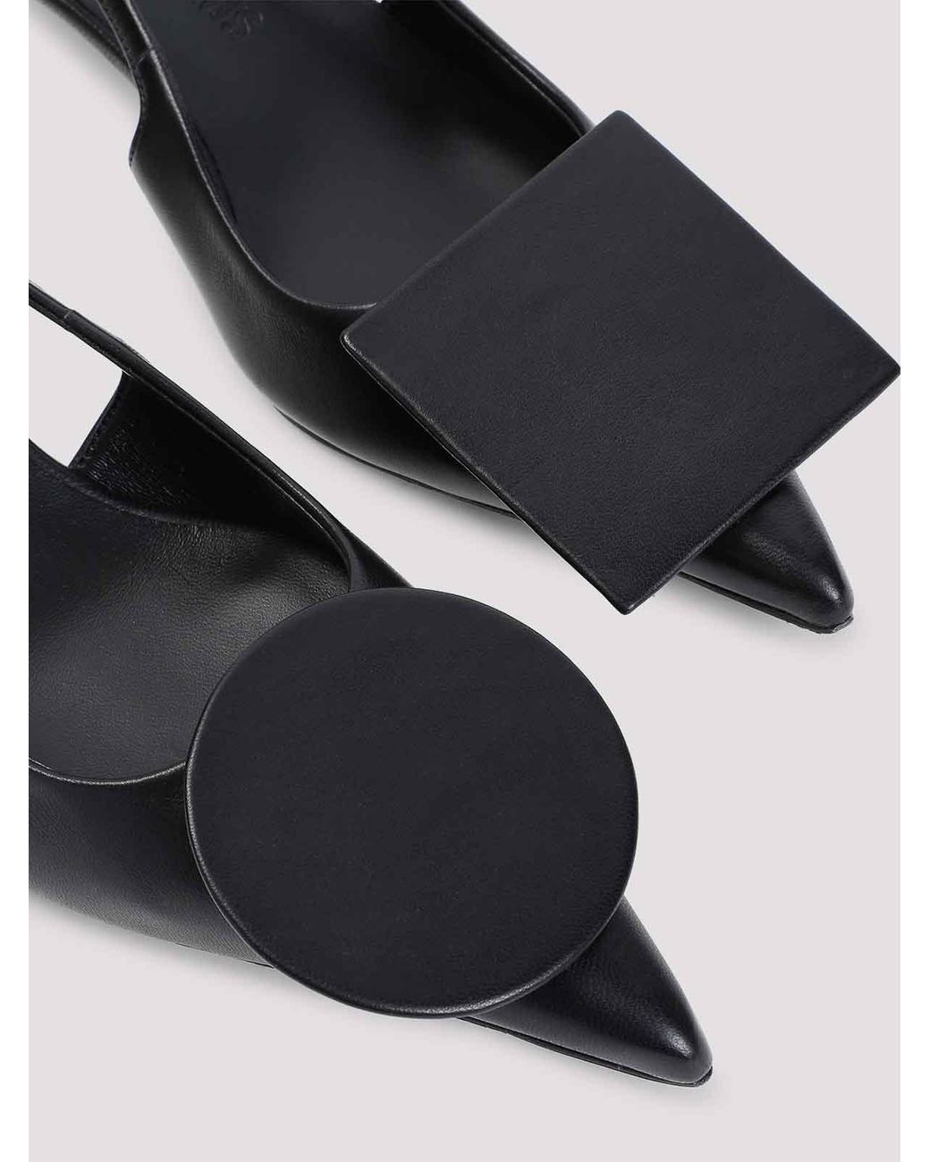 Jacquemus White Les Slingbacks Duelo B Pumps