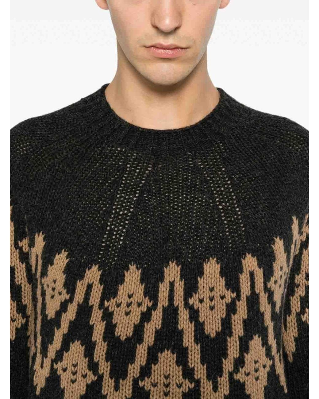 Dondup Black Sweater for men