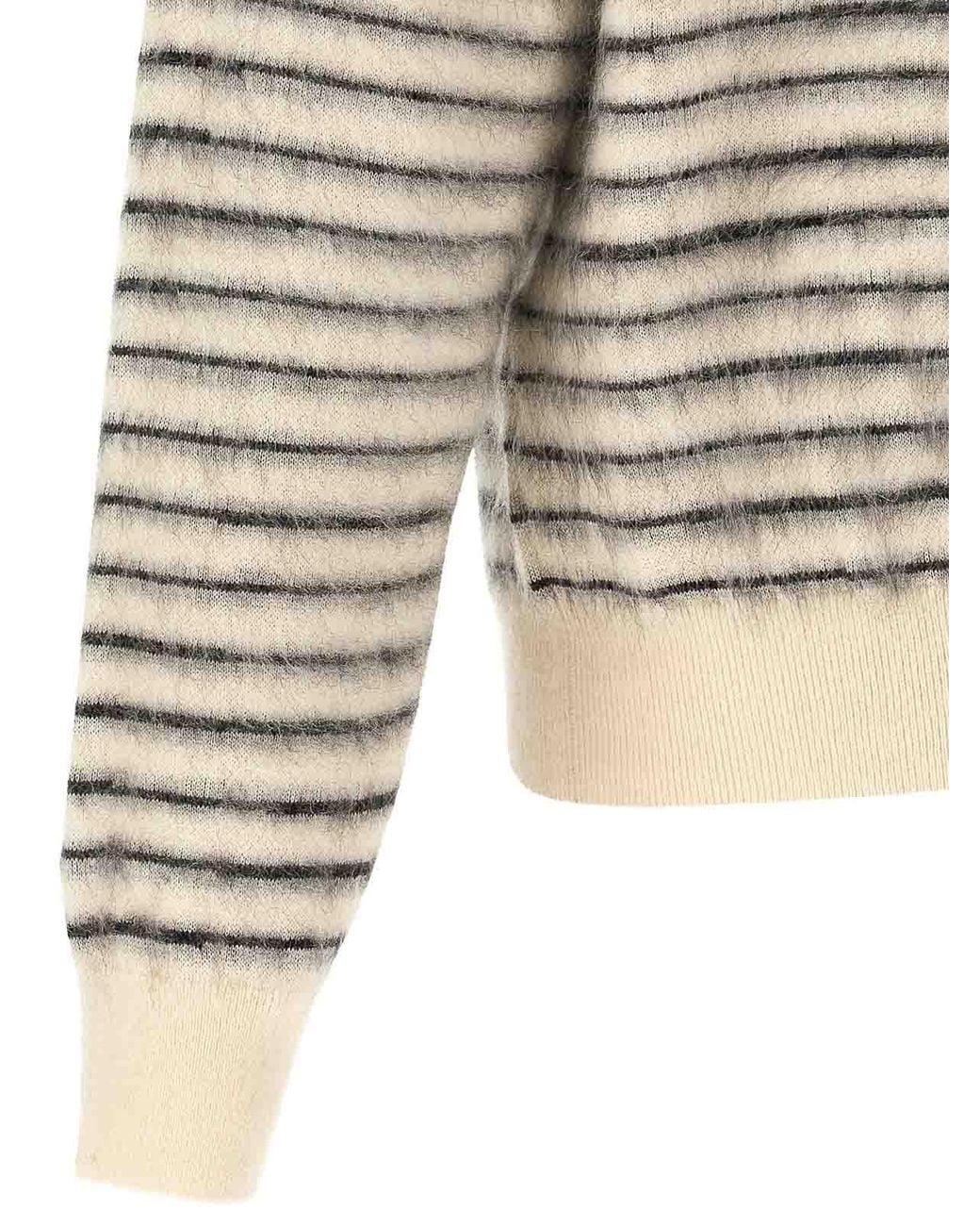 Tom Ford White Brushed Effect Sweater for men