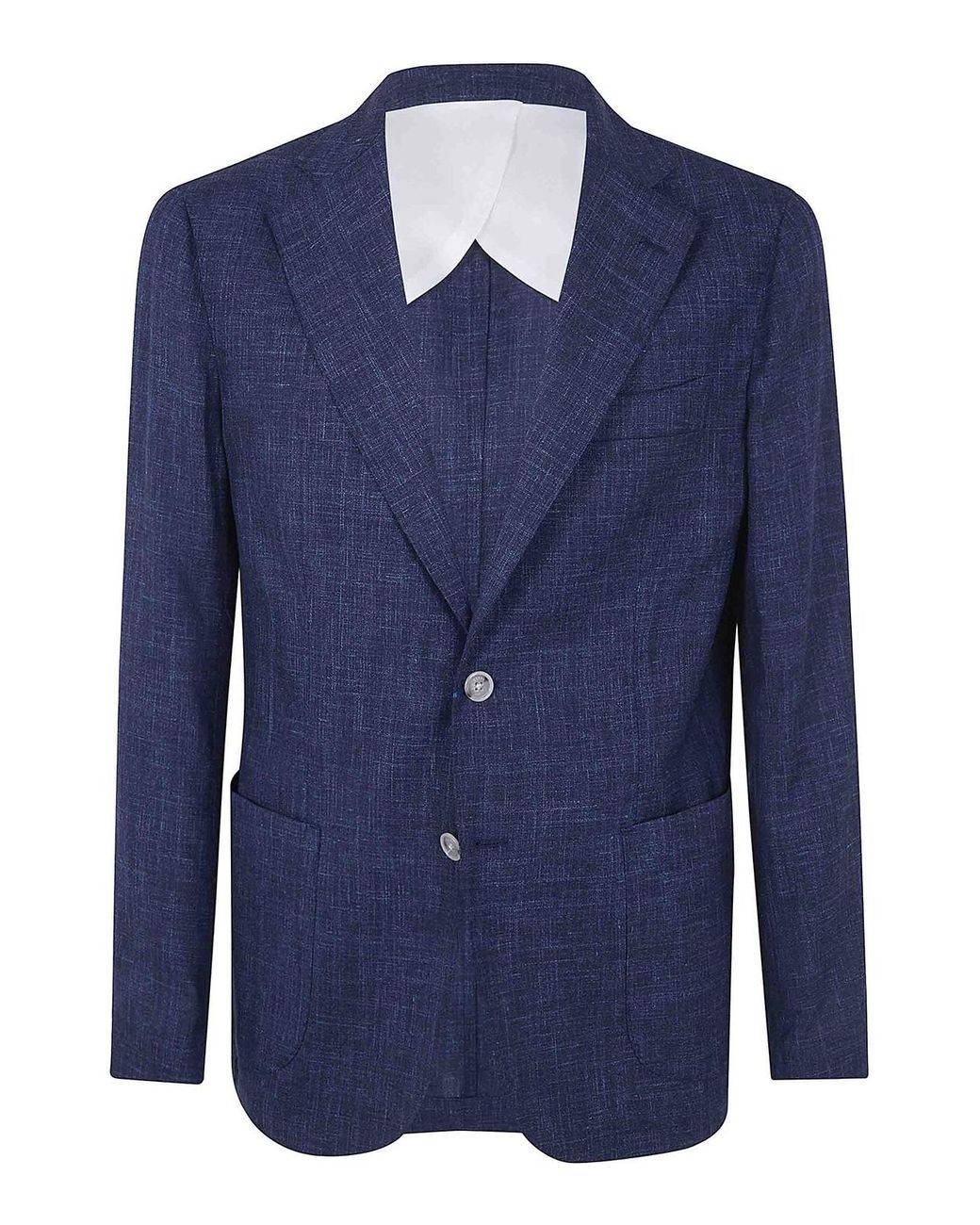 Barba Napoli Blue Bactive Mono Jacket for men