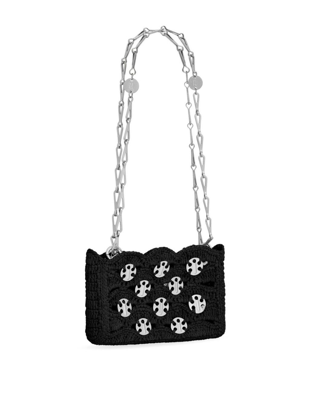 Rabanne White Nano 1969 Bag