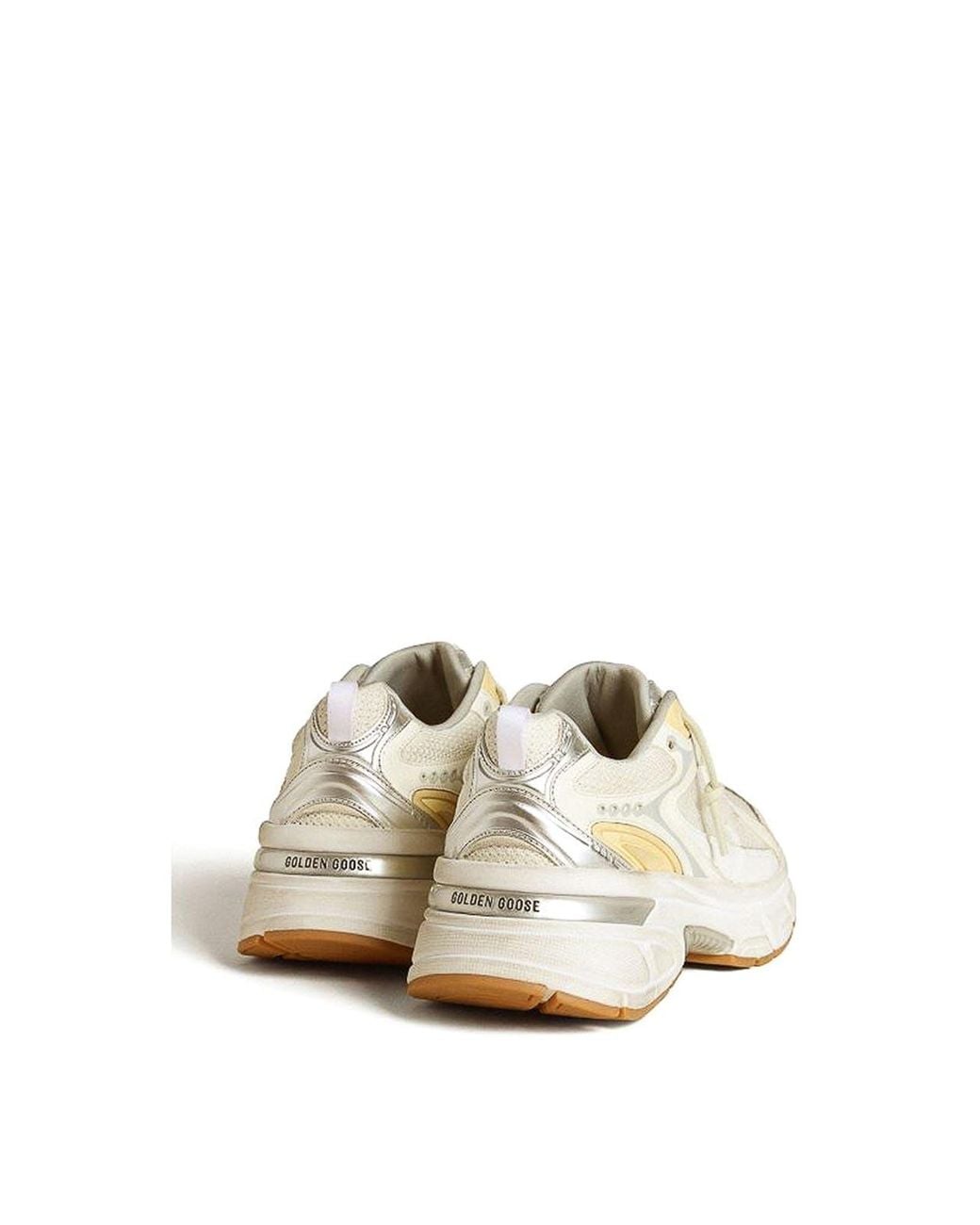 Golden Goose Deluxe Brand White Lightstar Sneakers for men