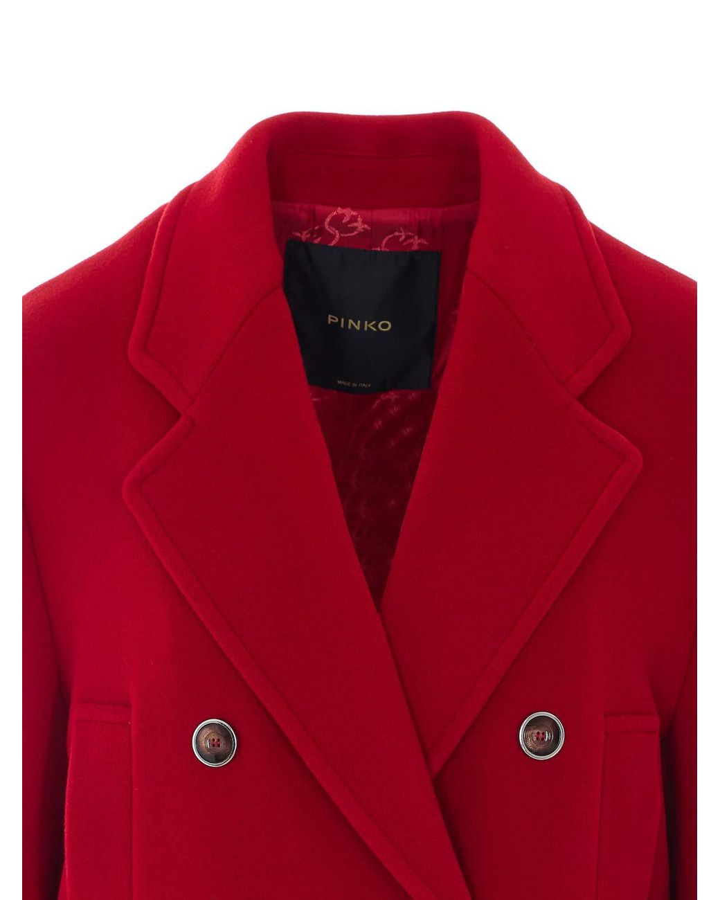 Pinko Red Covent Coat