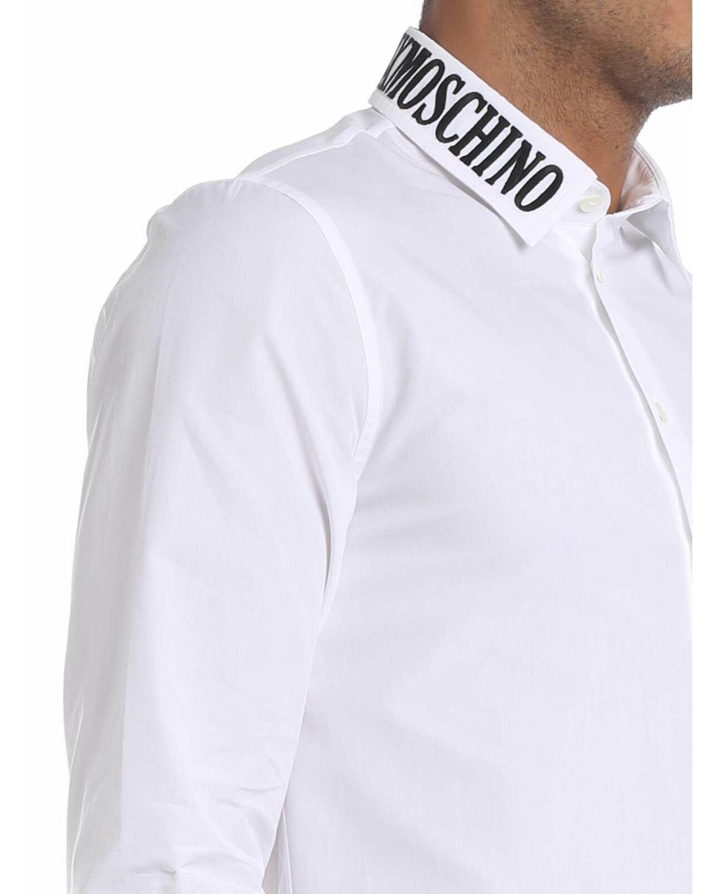 Moschino White Shirt Mmxix for men