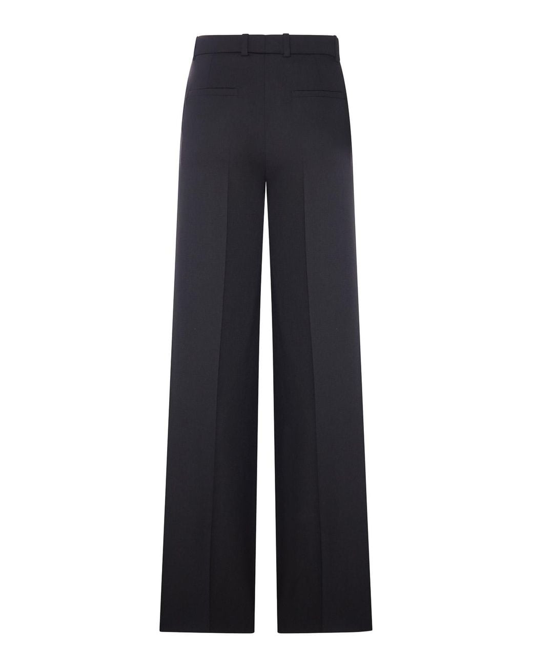 Chloé Blue High-Rise Flared Pants