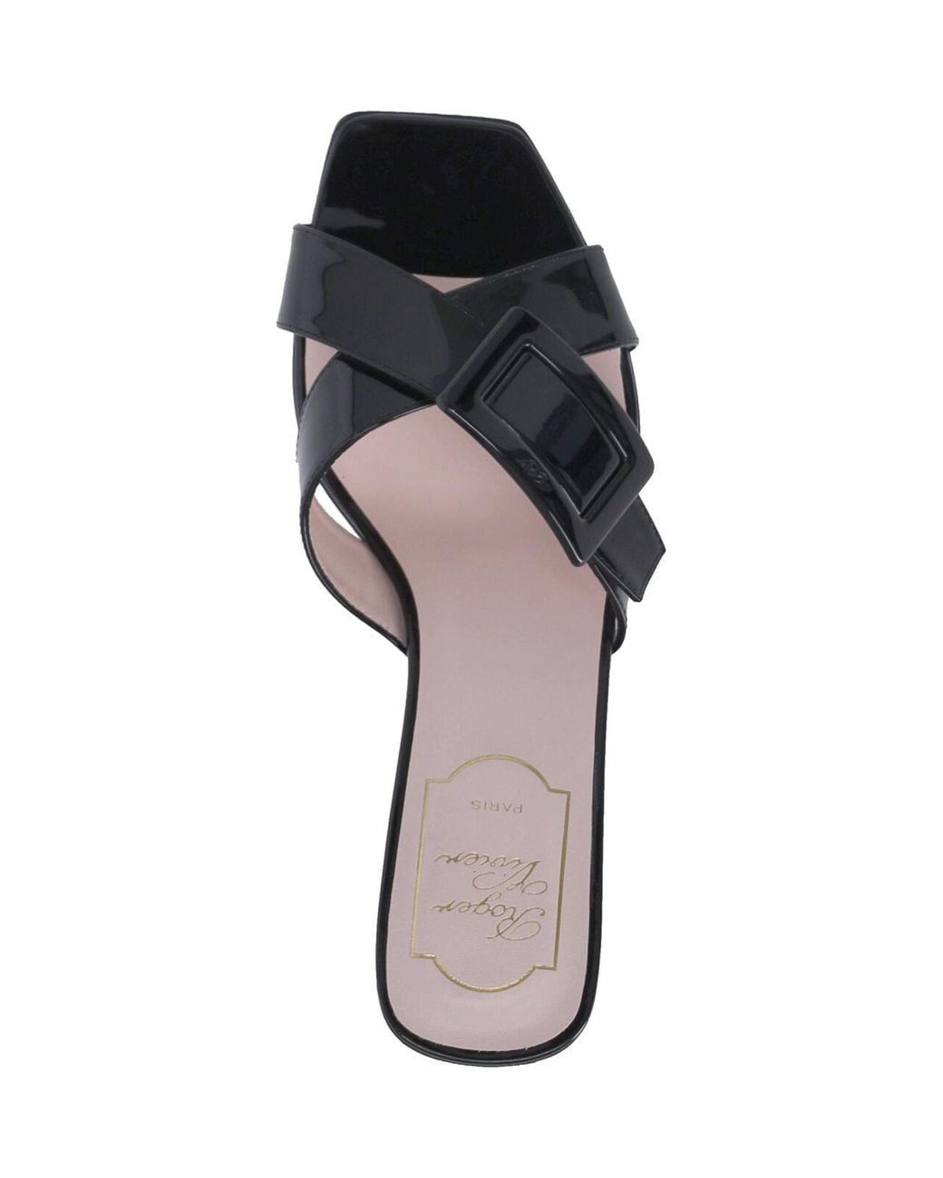 Roger Vivier Black Mules