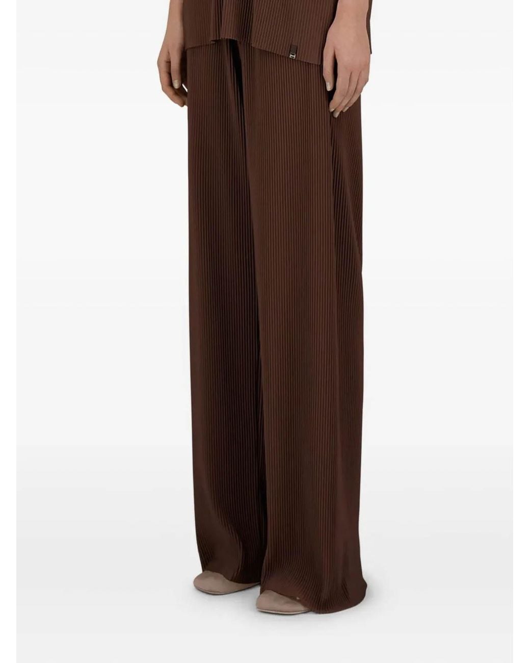 Pantalón Casual Herno de color Brown