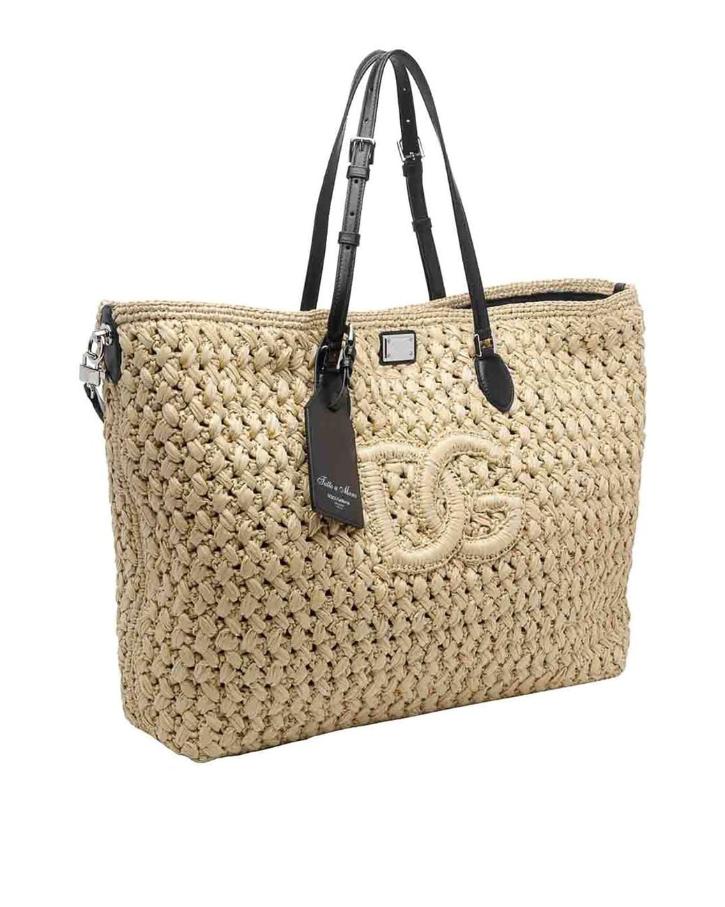 Dolce & Gabbana Natural Dg Shopping Bag for men