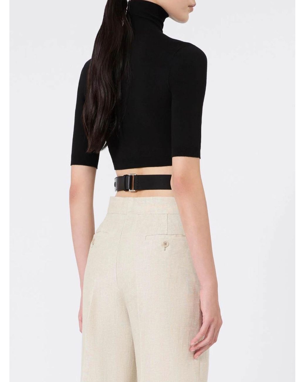 Max Mara Black Canale Shirt