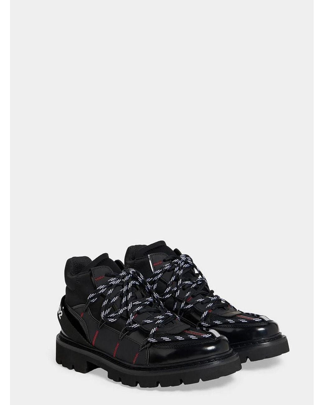 DSquared² Black Boots for men