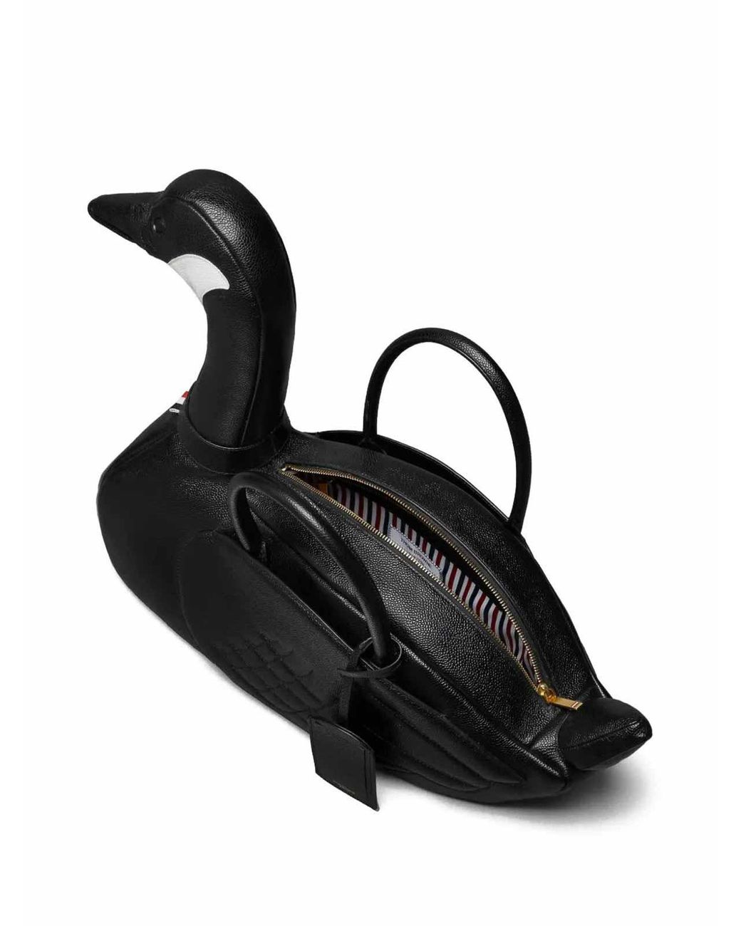Thom Browne Black Goose Bag for men
