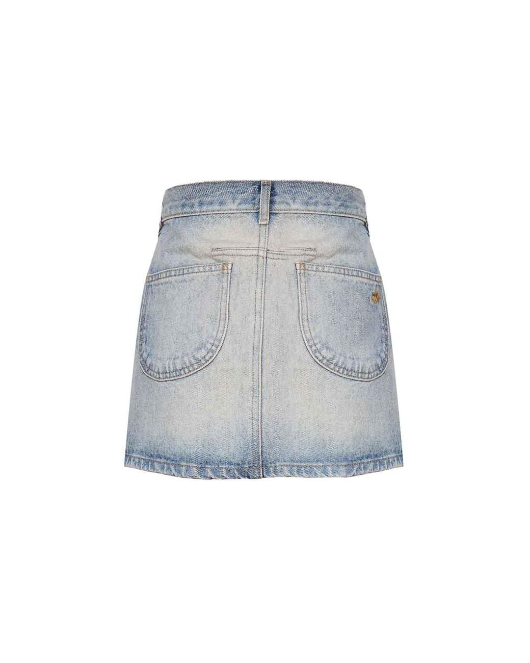 Courreges Blue Mini Skirts