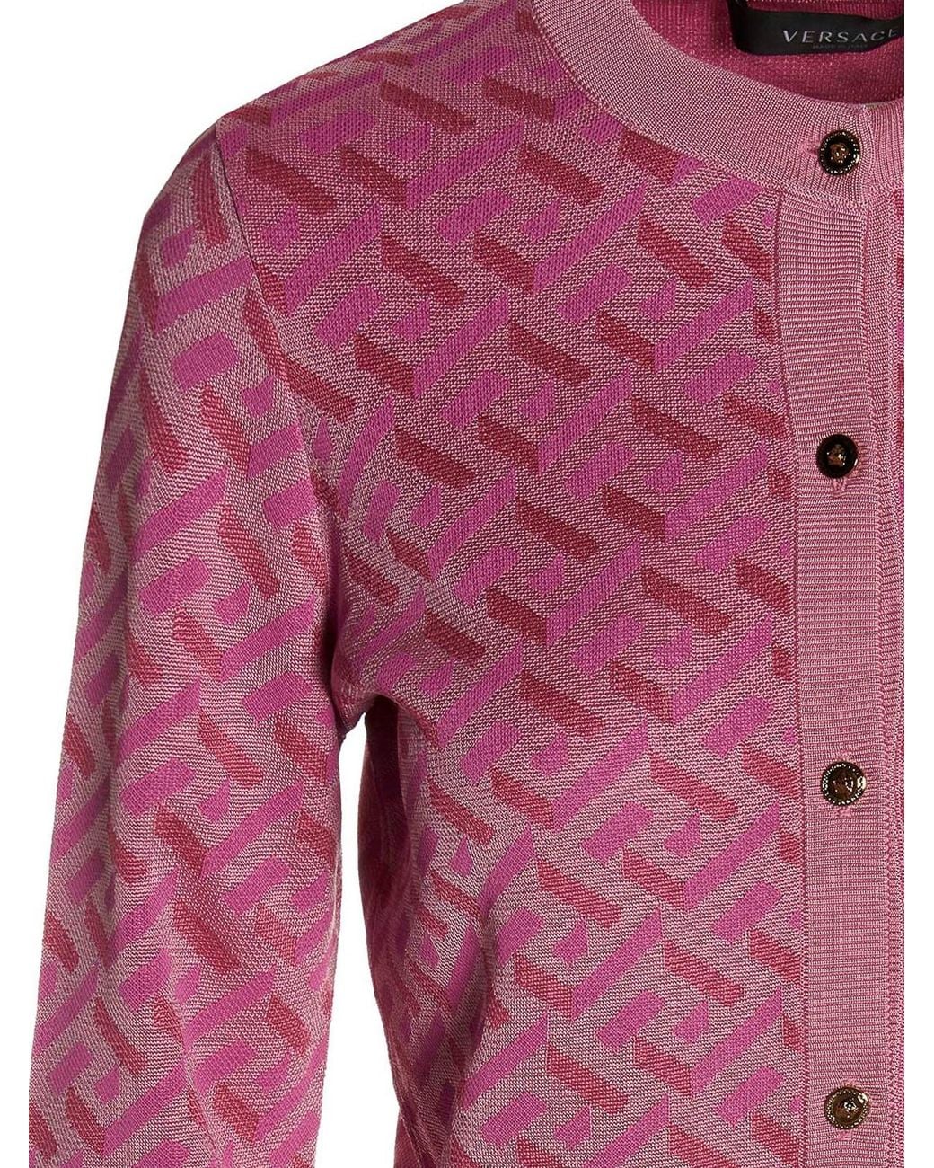 Cárdigan Versace de color Pink