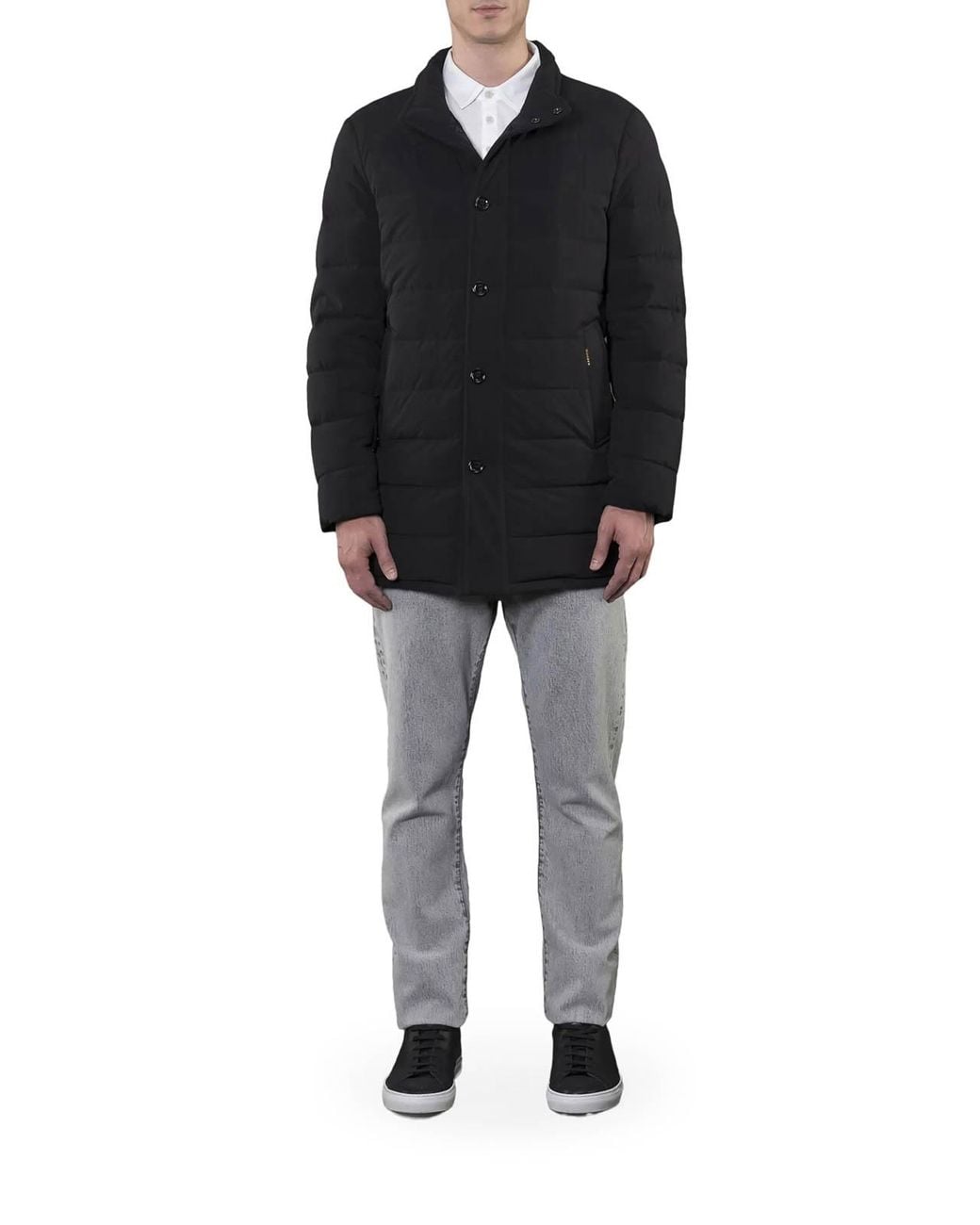 Moorer Blue Calegari-Kn Down Jacket for men