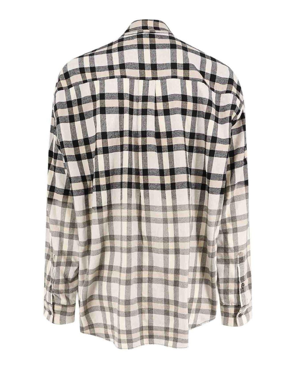 Ih Nom Uh Nit White Madras Shirt for men
