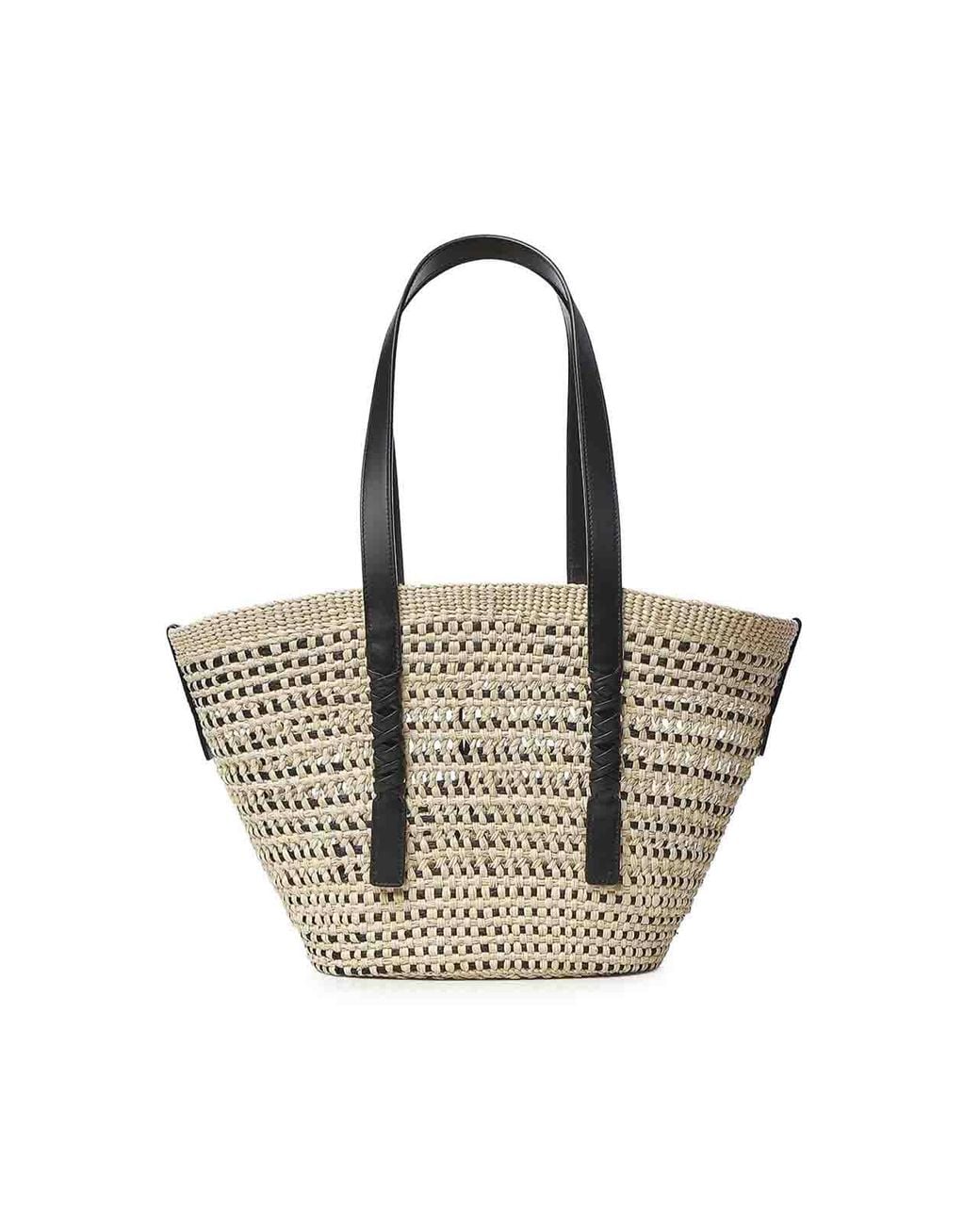 Loewe Natural Medium Braid Basket Bag
