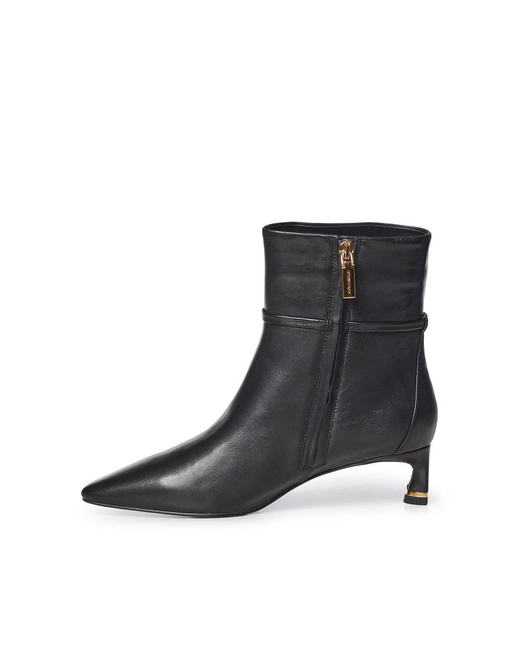 Coccinelle Black C-Look Leather Ankle Boots