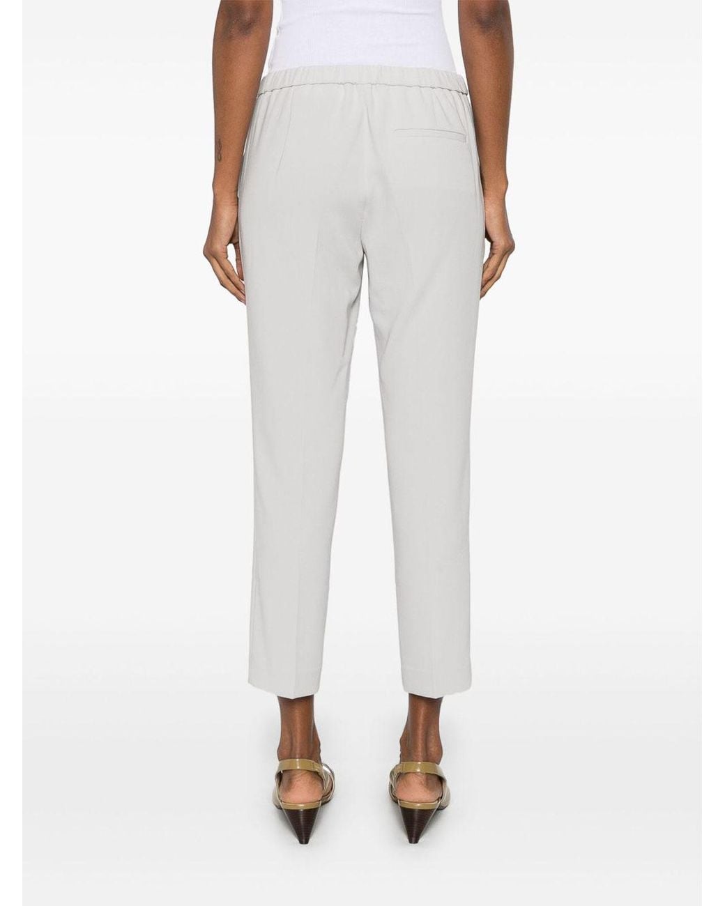 Theory White Slim Treeke