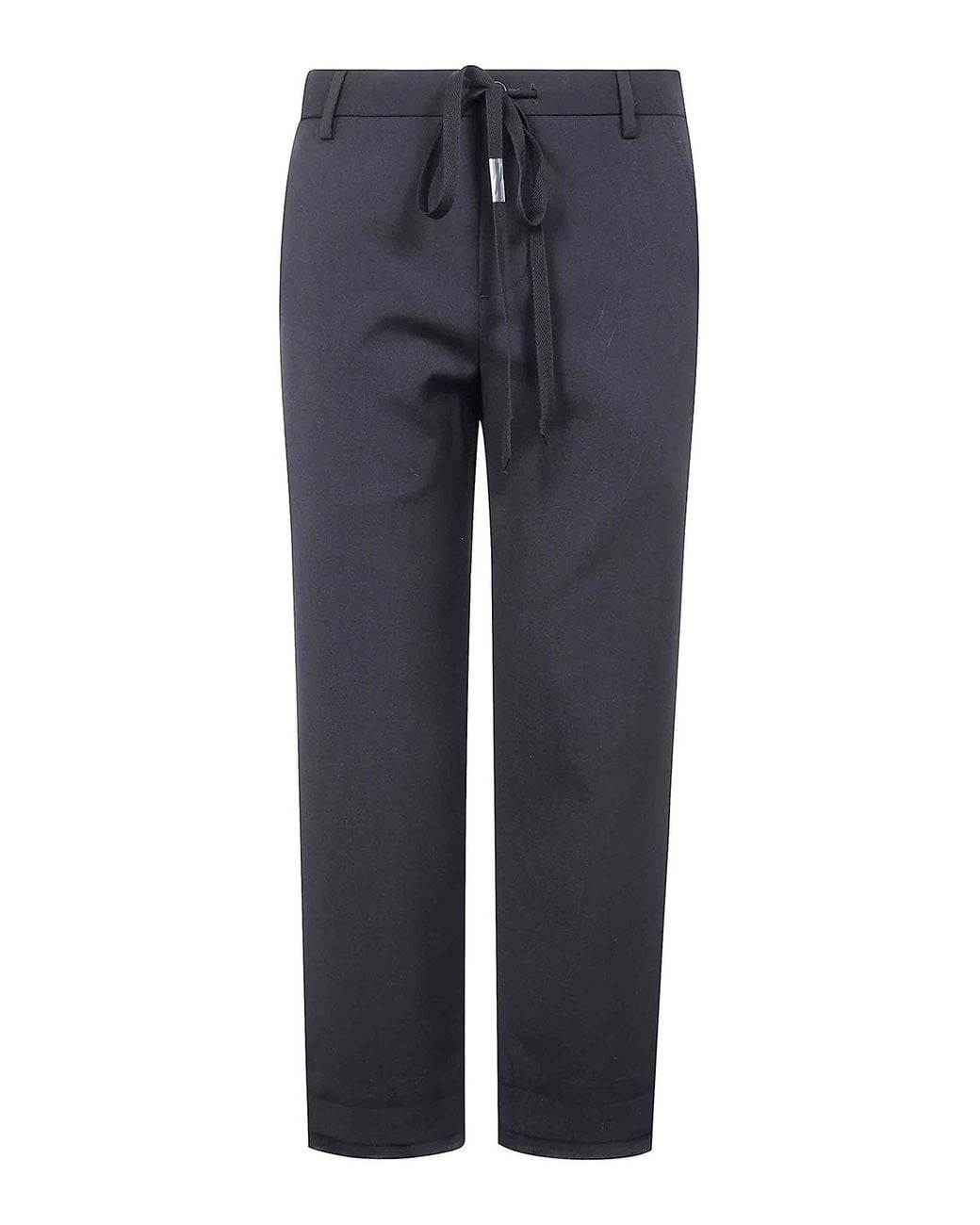 Ann Demeulemeester Blue Rael Cigarette Trousers